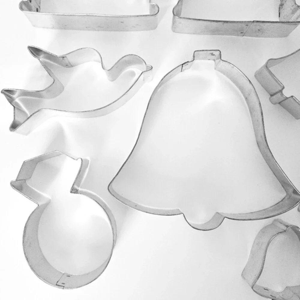 Wedding Bridal Engagement Theme Vintage Cookie Cutters (Set of 8)